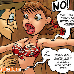 Sex cartoon. Redhead Devil makes blowjob car - Cartoon Porn Pictures - Picture 4