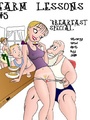 Toon porn comics. Old man takes off her - Picture 3