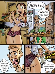 Sexy comics. I's want sum ov dat sweet pussy - Cartoon Porn Pictures - Picture 1