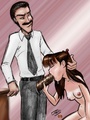 Comic sex pictures. To girl satisfy each - Picture 4