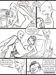 Adult comic gallery. I wish he would just fuck - Cartoon Porn Pictures - Picture 4