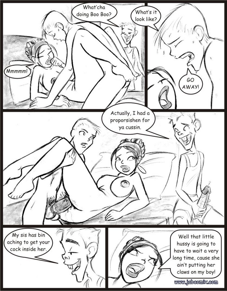 Adult comic gallery. I wish he - Cartoon Porn Pictures - Picture 4