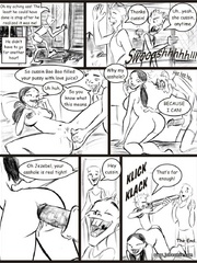 Sex comics. Oh Jezebel, your asshole is real - Cartoon Porn Pictures - Picture 4