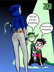 Comic porn. Hot cartoon threesome! - Cartoon Porn Pictures - Picture 1