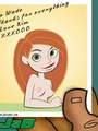 Animation porn. Naked Kim Possible looks - Picture 1