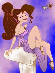 Toon sex. Amazing sexy brunette in Greek toga! - Cartoon Porn Pictures - Picture 2