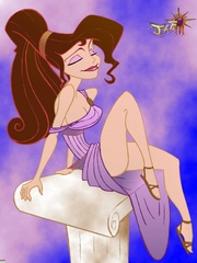 Toon sex. Amazing sexy brunette in Greek toga! - Cartoon Porn Pictures - Picture 3