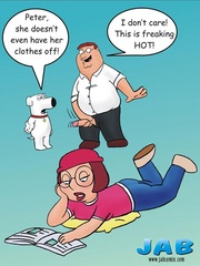 Porn comix. Family guy jerks his cock! - Cartoon Porn Pictures - Picture 3