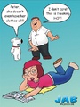 Porn comix. Family guy jerks his cock! - Picture 3