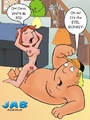 Cartoon sex. Oh Chris! You are so big! - Picture 1