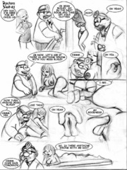 Nude cartoon. Since my last visit, my ass - Cartoon Porn Pictures - Picture 1