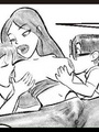 Adult comics. Wong and Sharona sucking - Picture 4