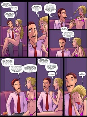 Sex comics. Oh Daisy! Your pussy is all wet! - Cartoon Porn Pictures - Picture 3