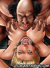 Free bdsm comics. Now you're gonna suck your master good! Use your tongue!