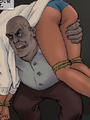 Adult bondage comics. A horny midget - Picture 4