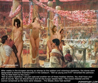 320px x 272px - Slave girl. The freshly captured slaves had been stripped ...