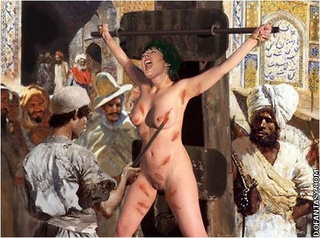 Bdsm art. Oriental men like to having to slaves at once.