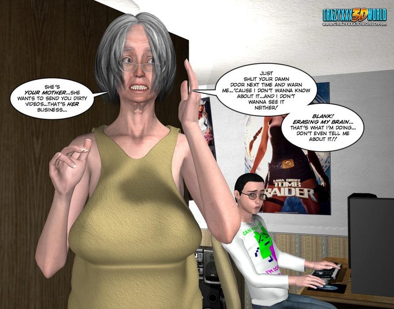 Horny 3d dude gets caught while watching girl - Cartoon Sex - Picture 11