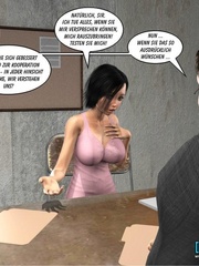 Young 3d lusty nymph seduced investigator and - Cartoon Sex - Picture 11