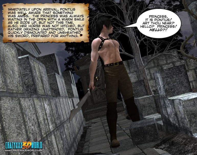 Poor 3d girl was about to be fucked by crazy - Cartoon Sex - Picture 1