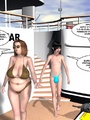 Young 3d babe and her slim lover heading - Picture 4
