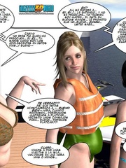 Young 3 d bimbo and her horny lover gonna - Cartoon Sex - Picture 10