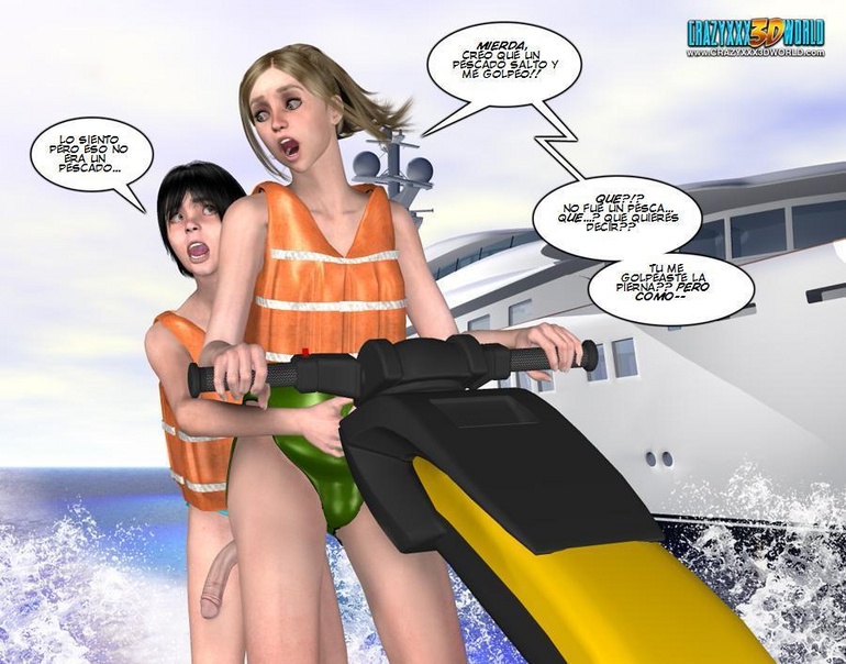 Young 3 d bimbo and her horny lover gonna - Cartoon Sex - Picture 13