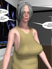 Blonde nasty 3d girlfriend undressing on - Cartoon Sex - Picture 7