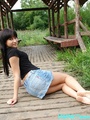Sexy shaped young hottie in miniskirt - Picture 10
