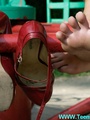 Erotic pics of erotic smily blonde in - Picture 4