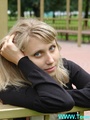 Erotic teen blonde in sexy outfit - Picture 1