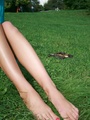 Perfect feet european teen hottie in - Picture 8