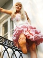 Erotic upskirt pics of stunning blonde - Picture 11