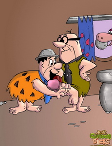 230px x 300px - The Flintstones are spoiling themselves in the - The Cartoon Sex