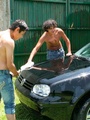 Washing a car in the yard is 100% best - Picture 1