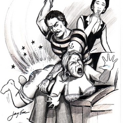 Naughty cartoon mistresses can't get - BDSM Art Collection - Pic 4