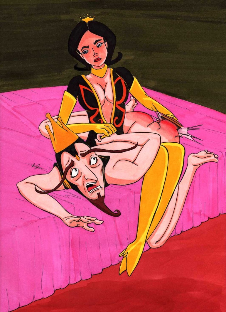Naughty cartoon guys get their itchy - BDSM Art Collection - Pic 1