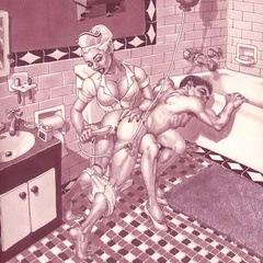 Cartoon guys feeling wild and naughty - BDSM Art Collection - Pic 4